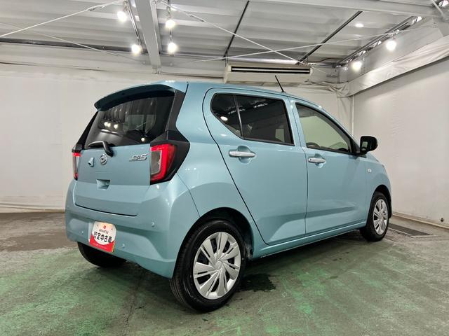 ミライースＸ　ＳＡIII　走行１２４キロ／ＬＥＤヘッドライト一年保証・走行距離無制限　走行１２４キロ　助手席エアバック　オートライト　オートマチックハイビーム　クリアランスソナー　アイドリングストップ（埼玉県）の中古車