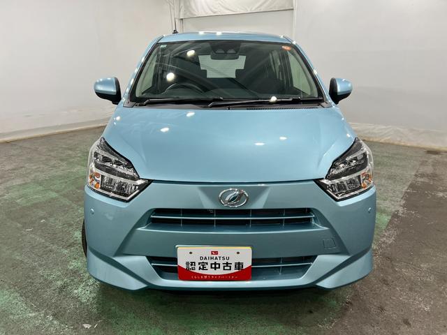 ミライースＸ　ＳＡIII　走行１２４キロ／ＬＥＤヘッドライト一年保証・走行距離無制限　走行１２４キロ　助手席エアバック　オートライト　オートマチックハイビーム　クリアランスソナー　アイドリングストップ（埼玉県）の中古車