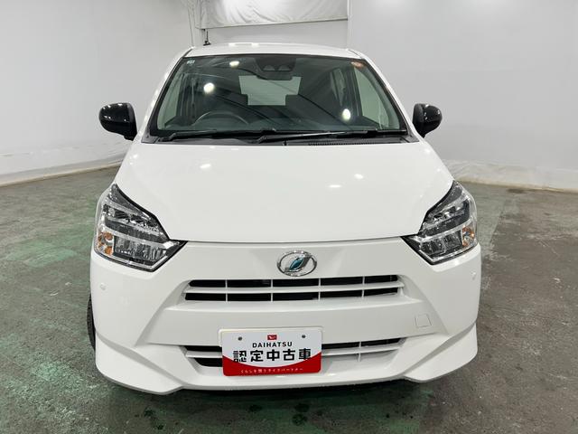 ミライースＸ　ＳＡIII　走行９１キロ／ＬＥＤヘッドランプ／純正マット１年保証距離無制限　走行距離９１キロ　純正カーペットマット　助手席エアバッグ　クリアランスソナー　ＬＥＤヘッドランプ　アイドリングストップ　電動格納式ドアミラー（埼玉県）の中古車