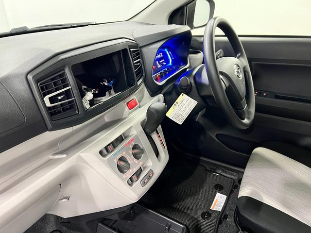ミライースＸ　ＳＡIII　走行９１キロ／ＬＥＤヘッドランプ／純正マット１年保証距離無制限　走行距離９１キロ　純正カーペットマット　助手席エアバッグ　クリアランスソナー　ＬＥＤヘッドランプ　アイドリングストップ　電動格納式ドアミラー（埼玉県）の中古車