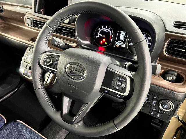 ムーヴキャンバスセオリーGターボ 雹害車/走行1335キロ/ブラウン内装保証1年間・距離無制限付き キーフリー シートヒーター USB入力端子 クリアランスソナー 両側電動スライドドア LEDヘッドライト オートライト(埼玉県)の中古車