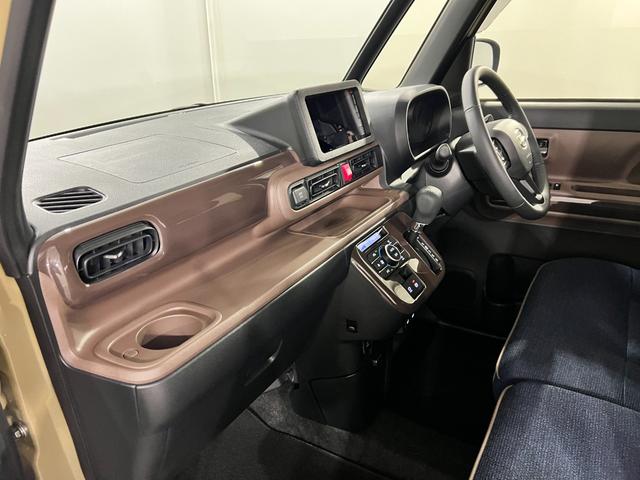 ムーヴキャンバスセオリーGターボ 雹害車/走行1335キロ/ブラウン内装保証1年間・距離無制限付き キーフリー シートヒーター USB入力端子 クリアランスソナー 両側電動スライドドア LEDヘッドライト オートライト(埼玉県)の中古車