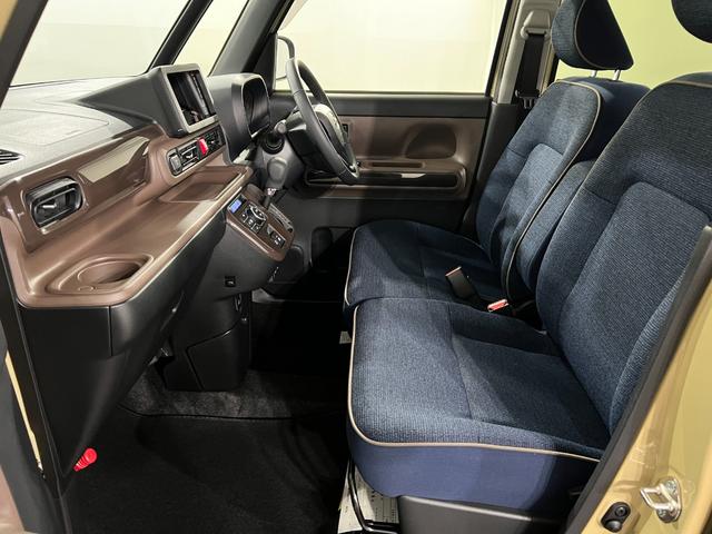 ムーヴキャンバスセオリーGターボ 雹害車/走行1335キロ/ブラウン内装保証1年間・距離無制限付き キーフリー シートヒーター USB入力端子 クリアランスソナー 両側電動スライドドア LEDヘッドライト オートライト(埼玉県)の中古車