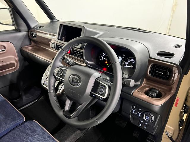 ムーヴキャンバスセオリーGターボ 雹害車/走行1335キロ/ブラウン内装保証1年間・距離無制限付き キーフリー シートヒーター USB入力端子 クリアランスソナー 両側電動スライドドア LEDヘッドライト オートライト(埼玉県)の中古車