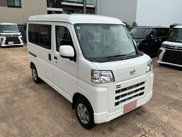 ハイゼットカーゴクルーズ 走行4キロ/登録済未使用車一年保証・走行距離無制限 走行4キロ 助手席エアバック オートライト オートマチックハイビーム クリアランスソナー アイドリングストップ(埼玉県)の中古車