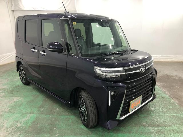 タントカスタムＸ　４２１５ｋｍ　両側電動スライドドア１年保証・距離無制限　走行距離４２１５キロ　汎用フロアマット　サイドエアバッグ　ＬＥＤヘッドランプ　アイドリングストップ　シートヒーター　両側電動スライドドア　オート格納式ドアミラー（埼玉県）の中古車