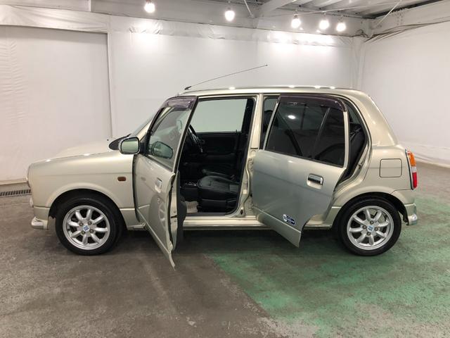 ミラジーノミニライトスペシャル　車検整備付／走行距離２７３３５キロ１年保証距離無制限　走行距離２７３３５キロ　ＡＴ車　本革シート　マニュアルエアコン　ラジオ　純正カーペットマット　ロングバイザー（埼玉県）の中古車
