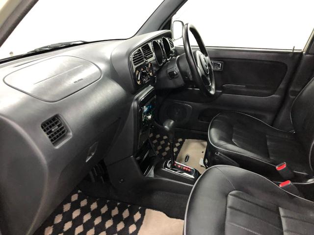 ミラジーノミニライトスペシャル　車検整備付／走行距離２７３３５キロ１年保証距離無制限　走行距離２７３３５キロ　ＡＴ車　本革シート　マニュアルエアコン　ラジオ　純正カーペットマット　ロングバイザー（埼玉県）の中古車