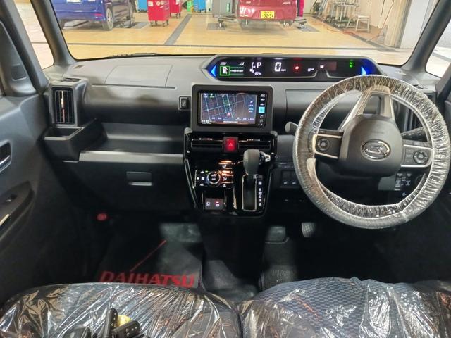 タントカスタムＲＳ走行距離６０３ｋｍ　当店試乗車上がりの１台です♪１年保証距離無制限　走行距離６０３ｋｍ　純正フルセグナビ　ＥＴＣ　バックカメラ　ブルートゥース　純正マット　オートライト　シートヒーター　　オート格納式ドアミラー　キーフリー（埼玉県）の中古車