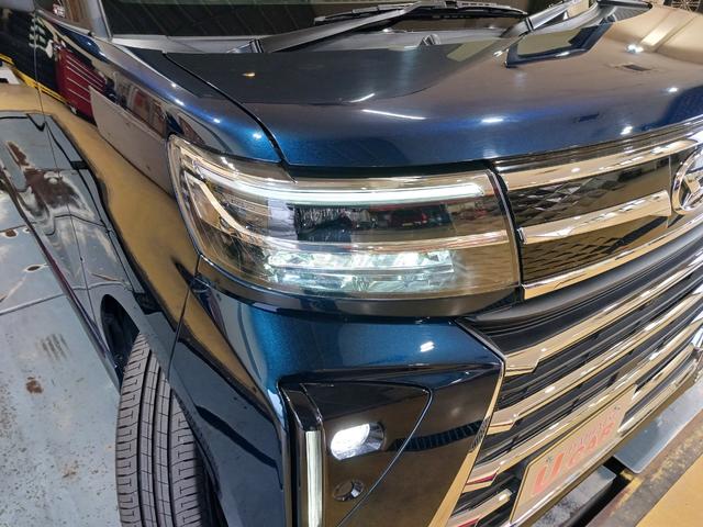 タントカスタムＲＳ走行距離６０３ｋｍ　当店試乗車上がりの１台です♪１年保証距離無制限　走行距離６０３ｋｍ　純正フルセグナビ　ＥＴＣ　バックカメラ　ブルートゥース　純正マット　オートライト　シートヒーター　　オート格納式ドアミラー　キーフリー（埼玉県）の中古車