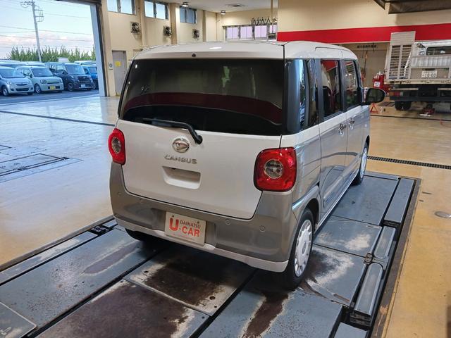 ムーヴキャンバスストライプスG 走行7672キロ/9型ディスプレイオーディオ1年保証距離無制限 走行距離7672キロ ディスプレイオーディオ バックカメラ LEDヘッドランプ アイドリングストップ 両側電動スライドドア オート格納式ドアミラー プッシュボタンスタート(埼玉県)の中古車