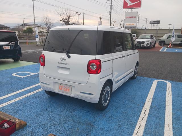 ムーヴキャンバスＧターボ／当店試乗車／９インチＤＡ標準装備／１，１１８ｋｍ（埼玉県）の中古車