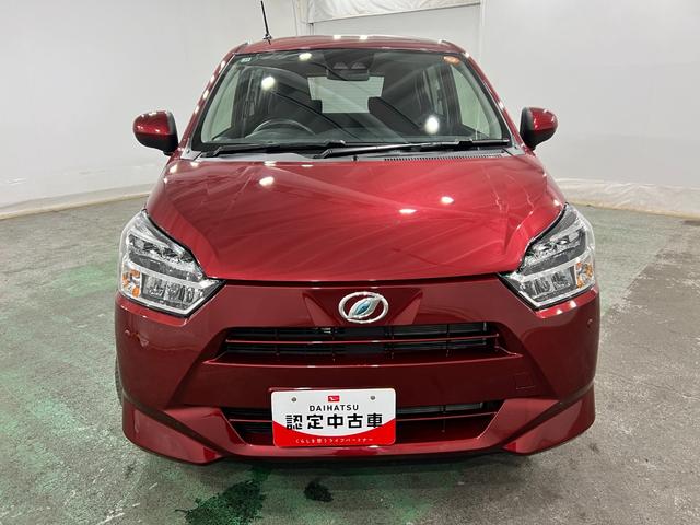 ミライースＸ　ＳＡIII　走行１５５２キロ／ＬＥＤヘッドライト一年保証・走行距離無制限　走行１５２２キロ　助手席エアバック　オートライト　オートマチックハイビーム　クリアランスソナー　アイドリングストップ（埼玉県）の中古車