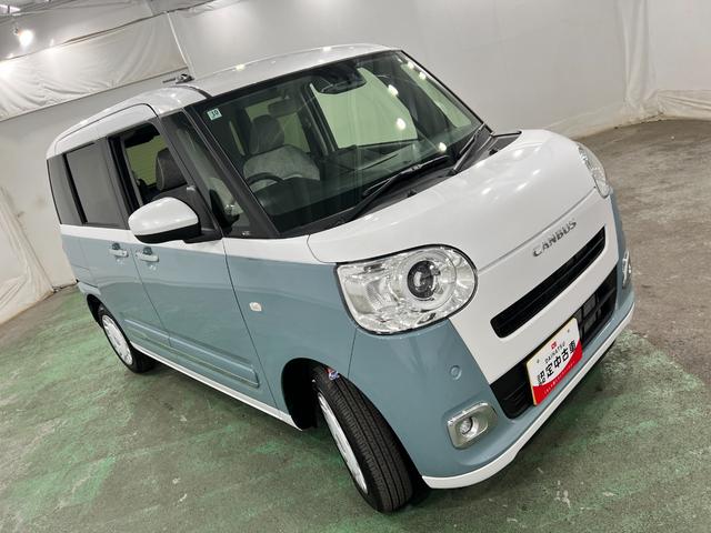 ムーヴキャンバスストライプスＧ　走行１４７３キロ／ＬＥＤヘッドランプ保証１年間・距離無制限付き（埼玉県）の中古車