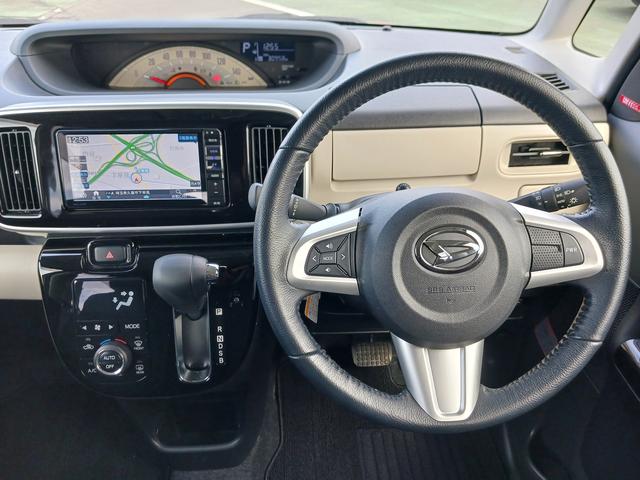 ムーヴキャンバスＸブラックインテリアリミテッド　ＳＡIII　ナビ全周囲モニタ走行距離３０９５８キロ　車検整備付き　ＥＴＣ　両側電動スライドドア　キーフリーシステム　置き楽ボックス　プッシュスタートエンジン　オートエアコン　オートライト　衝突回避支援システム　純正カーマット（埼玉県）の中古車