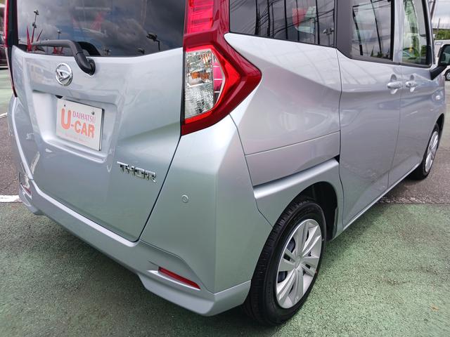 トールシートリフト　Ｘ　走行１１キロ　ディスプレイオーディオ新車保証継承対応　１年・走行距離無制限保証　バックカメラ　助手席電動シートリフト　左側電動スライドドア　スマートキー　スマートアシスト　前後コーナーセンサー（埼玉県）の中古車