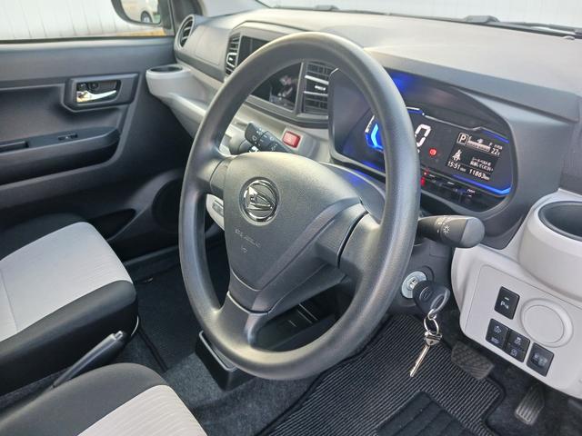 ミライースX リミテッドSAIII 衝突回避支援機能 コーナーセンサー走行距離11863キロ 1年保証・走行距離無制限 新車保証継承 LEDヘッドライト バックカメラ 純正カーペットマット スマートアシスト3 キーレスエントリー 電動格納ドアミラー(埼玉県)の中古車