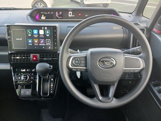 タントカスタムX 9インチディスプレイオーディオ バックカメラ走行距離8067キロ 1年保証・走行距離無制限 新車保証継承対応 フルセグTV Bluetooth バックカメラ 両側電動スライドドア 電動パーキングブレーキ スマートキー LEDヘッドライト(埼玉県)の中古車