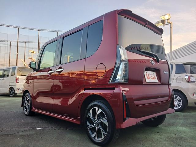 タントカスタムX 9インチディスプレイオーディオ バックカメラ走行距離8067キロ 1年保証・走行距離無制限 新車保証継承対応 フルセグTV Bluetooth バックカメラ 両側電動スライドドア 電動パーキングブレーキ スマートキー LEDヘッドライト(埼玉県)の中古車