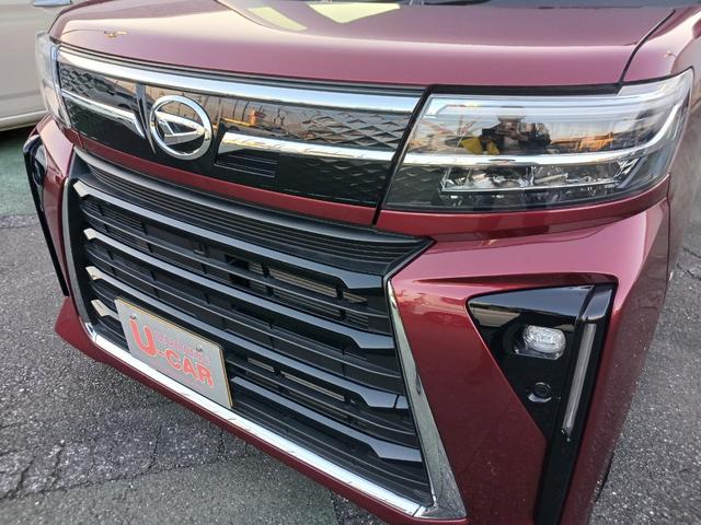 タントカスタムX 9インチディスプレイオーディオ バックカメラ走行距離8067キロ 1年保証・走行距離無制限 新車保証継承対応 フルセグTV Bluetooth バックカメラ 両側電動スライドドア 電動パーキングブレーキ スマートキー LEDヘッドライト(埼玉県)の中古車