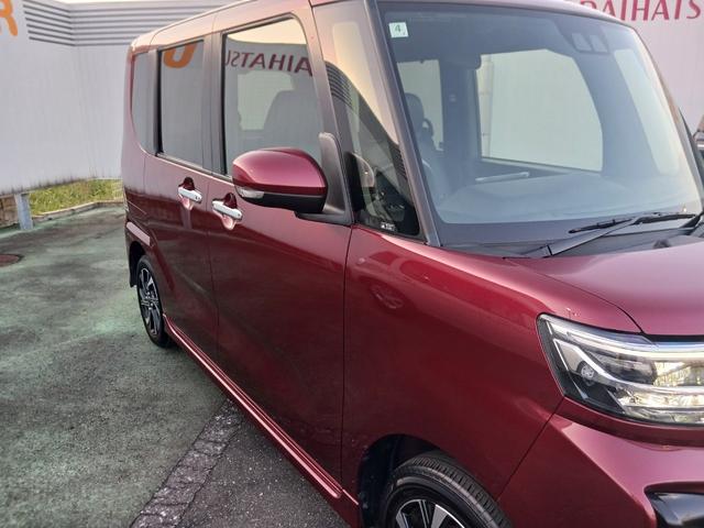 タントカスタムX 9インチディスプレイオーディオ バックカメラ走行距離8067キロ 1年保証・走行距離無制限 新車保証継承対応 フルセグTV Bluetooth バックカメラ 両側電動スライドドア 電動パーキングブレーキ スマートキー LEDヘッドライト(埼玉県)の中古車