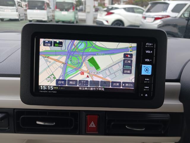 ムーヴキャンバスストライプスＧ　純正ナビ　バックカメラ　両側電動スライドドア走行距離５７６４キロ　新車保証継承　１年保証？走行距離無制限　ＬＥＤヘッドライト　運転席助手先シートヒーター　スマートアシスト　キーフリーシステム　電子パーキングブレーキ　キーフリーシステム（埼玉県）の中古車