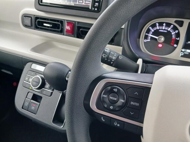 ムーヴキャンバスストライプスＧ　純正ナビ　バックカメラ　両側電動スライドドア走行距離５７６４キロ　新車保証継承　１年保証？走行距離無制限　ＬＥＤヘッドライト　運転席助手先シートヒーター　スマートアシスト　キーフリーシステム　電子パーキングブレーキ　キーフリーシステム（埼玉県）の中古車