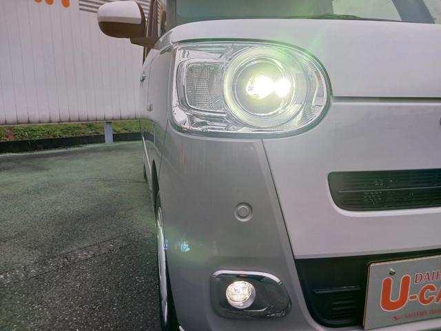 ムーヴキャンバスストライプスＧ　純正ナビ　バックカメラ　両側電動スライドドア走行距離５７６４キロ　新車保証継承　１年保証？走行距離無制限　ＬＥＤヘッドライト　運転席助手先シートヒーター　スマートアシスト　キーフリーシステム　電子パーキングブレーキ　キーフリーシステム（埼玉県）の中古車