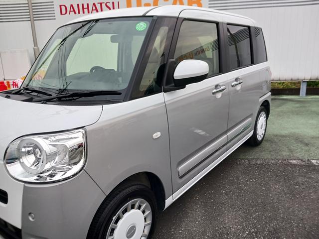 ムーヴキャンバスストライプスＧ　純正ナビ　バックカメラ　両側電動スライドドア走行距離５７６４キロ　新車保証継承　１年保証？走行距離無制限　ＬＥＤヘッドライト　運転席助手先シートヒーター　スマートアシスト　キーフリーシステム　電子パーキングブレーキ　キーフリーシステム（埼玉県）の中古車