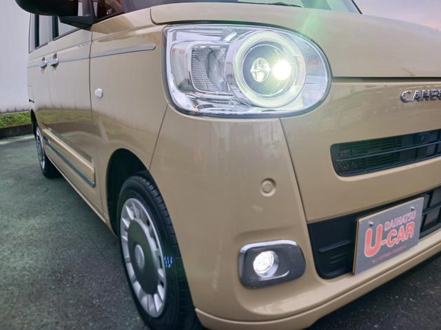 ムーヴキャンバスセオリーＧ　スマートアシスト　両側電動スライドドア走行距離３８５４キロ　新車保証継承　１年保証・走行距離無制限　汎用品マット　キーフリーシステム　ＬＥＤヘッドライト　運転席助手席シートヒーター　オートエアコン　オートライト　エコアイドル（埼玉県）の中古車