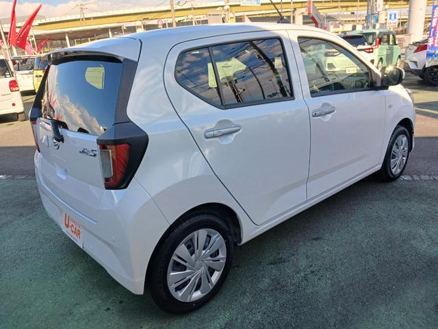 ミライースX SAIII 衝突回避支援システム 前後コーナーセンサー走行距離1633キロ 新車保証継承 純正カーペットマット キーレスエントリー LEDヘッドライト バックカメラ 1年保証・走行距離無制限 電動格納ドアミラー エコアイドル オートハイビーム(埼玉県)の中古車