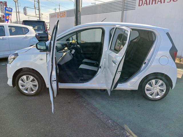 ミライースX SAIII 衝突回避支援システム 前後コーナーセンサー走行距離1633キロ 新車保証継承 純正カーペットマット キーレスエントリー LEDヘッドライト バックカメラ 1年保証・走行距離無制限 電動格納ドアミラー エコアイドル オートハイビーム(埼玉県)の中古車