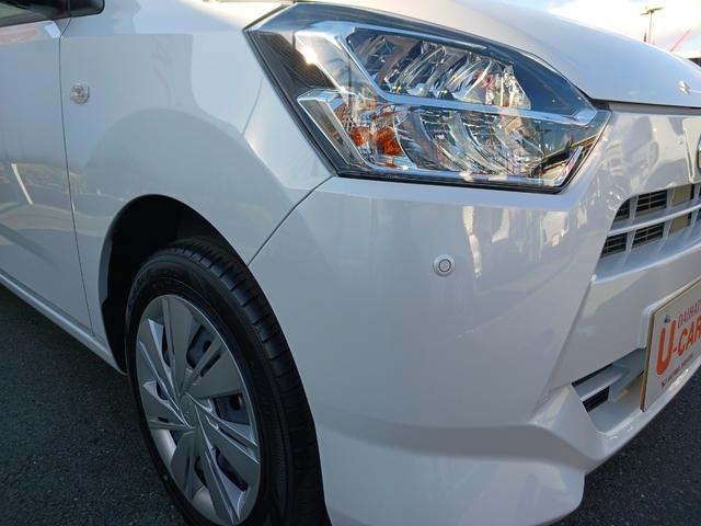 ミライースX SAIII 衝突回避支援システム 前後コーナーセンサー走行距離1633キロ 新車保証継承 純正カーペットマット キーレスエントリー LEDヘッドライト バックカメラ 1年保証・走行距離無制限 電動格納ドアミラー エコアイドル オートハイビーム(埼玉県)の中古車