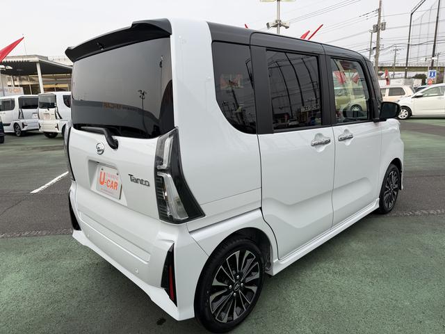 タントカスタムＲＳ　９インチディスプレイオーディオ　バックカメラ走行距離１０１６キロ　１年保証・走行距離無制限　新車保証継承　クルーズコントロール　ＥＴＣ　両側電動スライドドア　ＬＥＤヘッドライト　１５インチアルミホイール　電動パーキングブレーキ　シートヒーター（埼玉県）の中古車