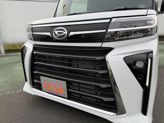 タントカスタムＲＳ　９インチディスプレイオーディオ　バックカメラ走行距離１０１６キロ　１年保証・走行距離無制限　新車保証継承　クルーズコントロール　ＥＴＣ　両側電動スライドドア　ＬＥＤヘッドライト　１５インチアルミホイール　電動パーキングブレーキ　シートヒーター（埼玉県）の中古車