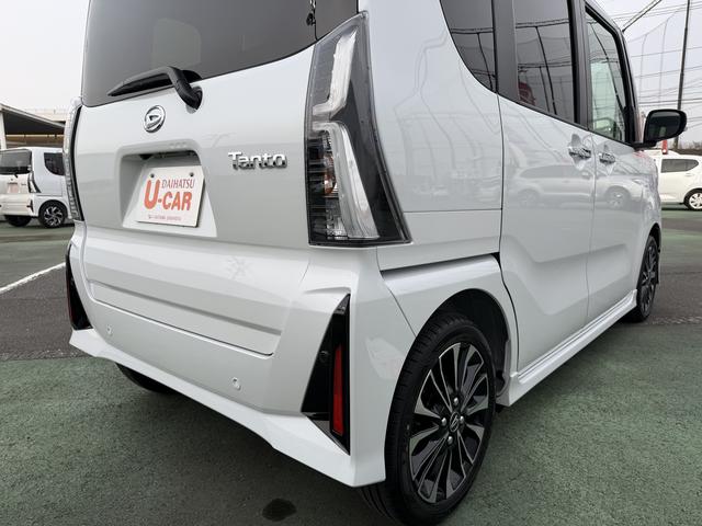 タントカスタムＲＳ　９インチディスプレイオーディオ　バックカメラ走行距離１０１６キロ　１年保証・走行距離無制限　新車保証継承　クルーズコントロール　ＥＴＣ　両側電動スライドドア　ＬＥＤヘッドライト　１５インチアルミホイール　電動パーキングブレーキ　シートヒーター（埼玉県）の中古車