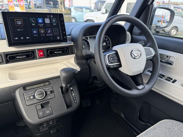 ムーヴキャンバスストライプスＧ　ディスプレイオーディオ　バックカメラ走行距離３７４キロ　一年保証・走行距離無制限　新車保証継承　両側電動スライドドア　ＬＥＤヘッドライト　コーナーセンサー　シートヒーター　電動パーキングブレーキ　カーペットマット　スマートアシスト（埼玉県）の中古車