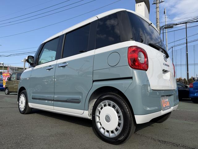 ムーヴキャンバスストライプスＧ　ディスプレイオーディオ　バックカメラ走行距離３７４キロ　一年保証・走行距離無制限　新車保証継承　両側電動スライドドア　ＬＥＤヘッドライト　コーナーセンサー　シートヒーター　電動パーキングブレーキ　カーペットマット　スマートアシスト（埼玉県）の中古車