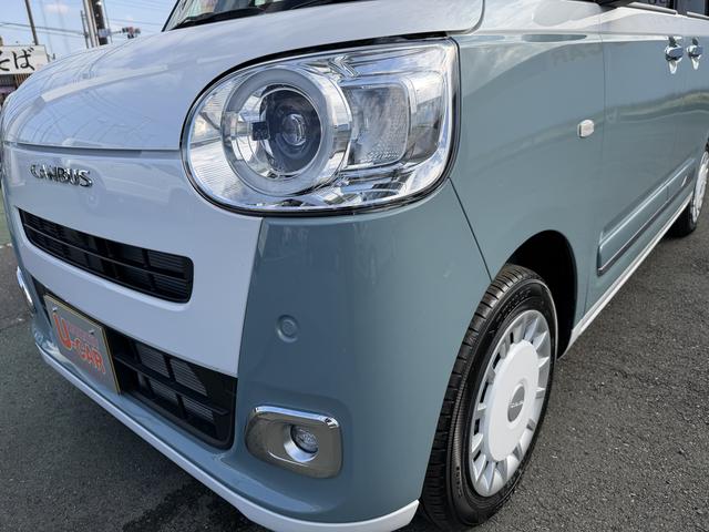 ムーヴキャンバスストライプスＧ　ディスプレイオーディオ　バックカメラ走行距離３７４キロ　一年保証・走行距離無制限　新車保証継承　両側電動スライドドア　ＬＥＤヘッドライト　コーナーセンサー　シートヒーター　電動パーキングブレーキ　カーペットマット　スマートアシスト（埼玉県）の中古車