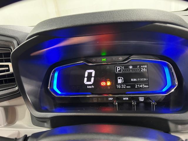 ミライースＸ　ＳＡIII　走行２１４５キロ／ＬＥＤヘッドライト一年保証・走行距離無制限　走行２１４５キロ　助手席エアバック　オートライト　オートマチックハイビーム　クリアランスソナー　アイドリングストップ（埼玉県）の中古車