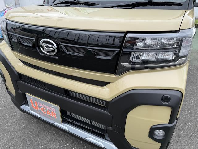 タントファンクロス 9インチディスプレイオーディオ バックカメラ走行距離307キロ 新車保証継承対応 両側電動スライドドア 電動パーキングブレーキ LEDヘッドライト 前席シートヒーター 14インチアルミホイール オートライト キーフリーシステム(埼玉県)の中古車