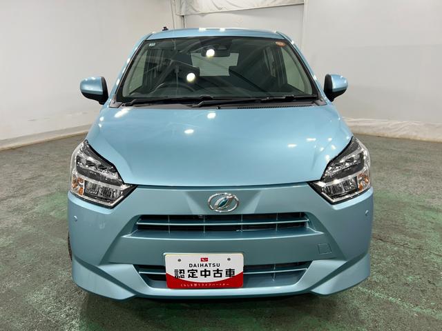 ミライースＸ　ＳＡIII　走行２３２２キロ／ＬＥＤヘッドライト一年保証・走行距離無制限　走行２３２２キロ　助手席エアバック　オートライト　オートマチックハイビーム　クリアランスソナー　アイドリングストップ（埼玉県）の中古車