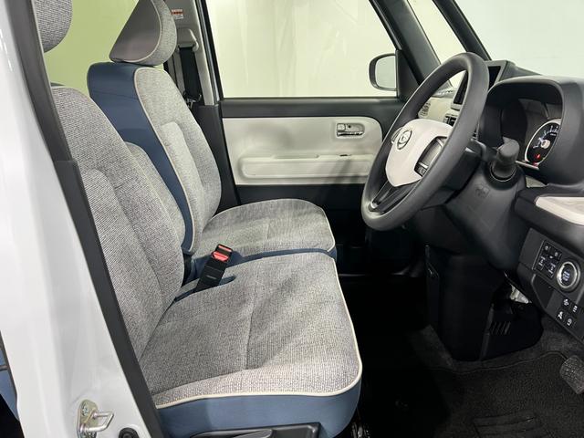 ムーヴキャンバスストライプスＧ　走行１６９９キロ／新品ナビ／バックカメラ１年保証距離無制限　走行距離１６９９キロ　純正フルセグナビ　バックカメラ　サイドエアバッグ　ＬＥＤヘッドランプ　アイドリングストップ　シートヒーター　両側電動スライドドア（埼玉県）の中古車