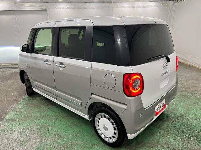 ムーヴキャンバスストライプスＧ　走行１６９９キロ／新品ナビ／バックカメラ１年保証距離無制限　走行距離１６９９キロ　純正フルセグナビ　バックカメラ　サイドエアバッグ　ＬＥＤヘッドランプ　アイドリングストップ　シートヒーター　両側電動スライドドア（埼玉県）の中古車