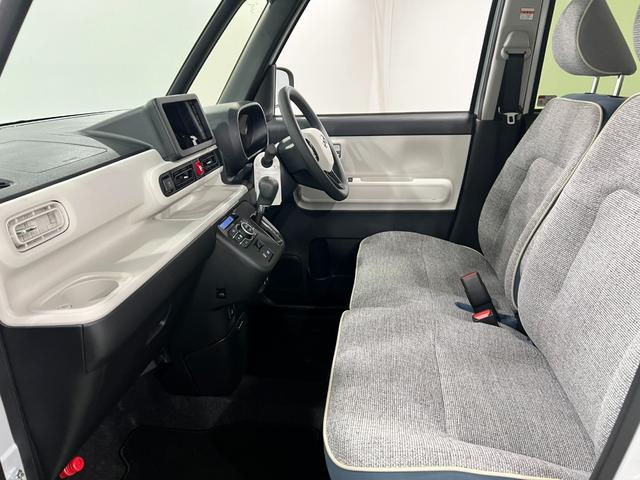 ムーヴキャンバスストライプスＧ　走行１６９９キロ／新品ナビ／バックカメラ１年保証距離無制限　走行距離１６９９キロ　純正フルセグナビ　バックカメラ　サイドエアバッグ　ＬＥＤヘッドランプ　アイドリングストップ　シートヒーター　両側電動スライドドア（埼玉県）の中古車