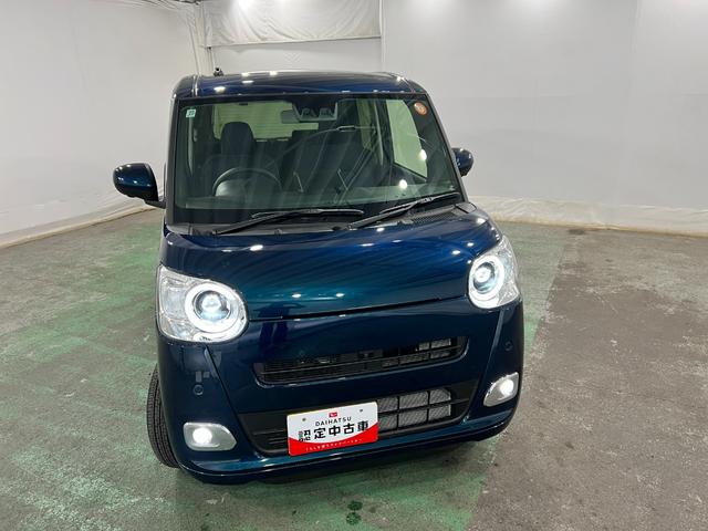 ムーヴキャンバスセオリーＧターボ　走行１１７３キロ／ＬＥＤヘッドランプ１年保証距離無制限　走行距離１１７３キロ　純正マット　サイドエアバッグ　ＬＥＤヘッドランプ　アイドリングストップ　シートヒーター　両側電動スライドドア　電動パーキングブレーキ　オート格納式ドアミラー（埼玉県）の中古車