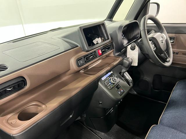 ムーヴキャンバスセオリーＧターボ　走行１１７３キロ／ＬＥＤヘッドランプ１年保証距離無制限　走行距離１１７３キロ　純正マット　サイドエアバッグ　ＬＥＤヘッドランプ　アイドリングストップ　シートヒーター　両側電動スライドドア　電動パーキングブレーキ　オート格納式ドアミラー（埼玉県）の中古車