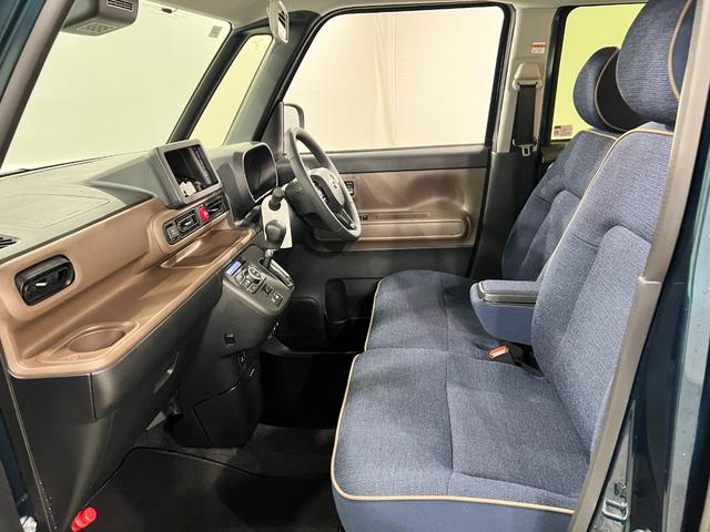 ムーヴキャンバスセオリーＧターボ　走行１１７３キロ／ＬＥＤヘッドランプ１年保証距離無制限　走行距離１１７３キロ　純正マット　サイドエアバッグ　ＬＥＤヘッドランプ　アイドリングストップ　シートヒーター　両側電動スライドドア　電動パーキングブレーキ　オート格納式ドアミラー（埼玉県）の中古車