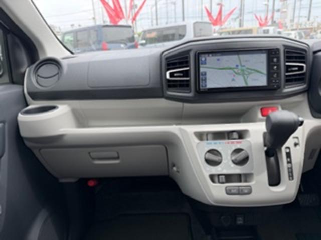 ミライースＸ　ＳＡIII　走行２７６７キロ／新品ナビ一年保証・走行距離無制限　走行２７６７キロ　助手席エアバック　オートライト　オートマチックハイビーム　クリアランスソナー　アイドリングストップ（埼玉県）の中古車