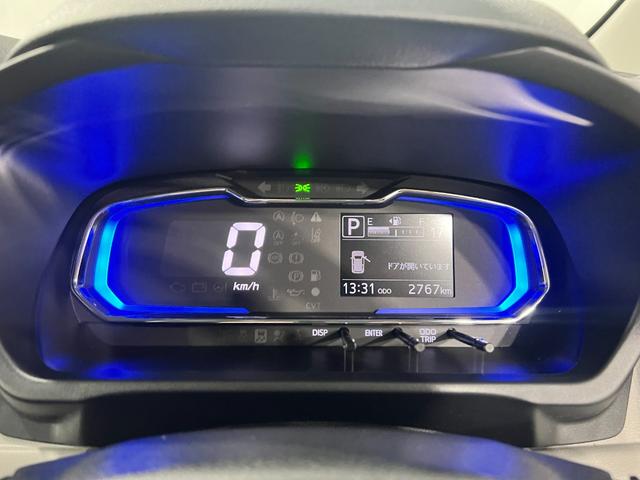 ミライースＸ　ＳＡIII　走行２７６７キロ／新品ナビ一年保証・走行距離無制限　走行２７６７キロ　助手席エアバック　オートライト　オートマチックハイビーム　クリアランスソナー　アイドリングストップ（埼玉県）の中古車